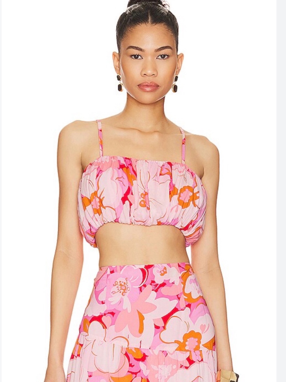 MINKPINK Josie bubble top in floral